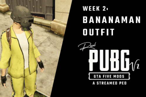 Bananaman Outfit For RPS Ped